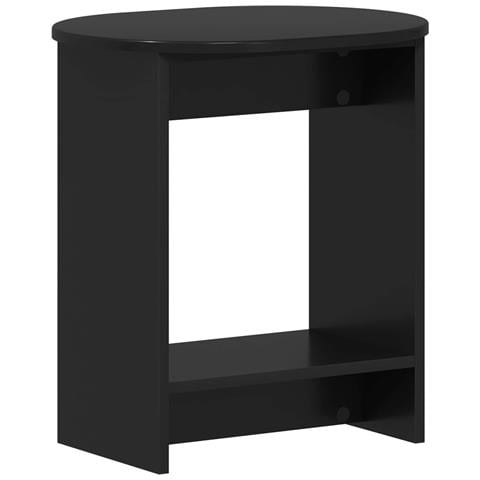 Tavolo laterale Nero 50 x 39,5 x 55 cm Legno ingegnerizzato - Foto 1
