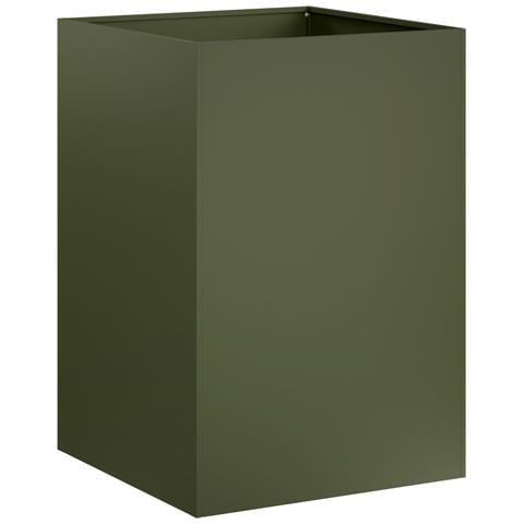 Vaso da giardino Verde Oliva 50 x 50 x 75 cm - Foto 1