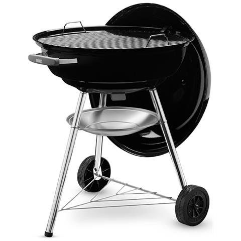 Barbecue a Carbone Compact Kettle Diametro 57 cm Colore Nero - Foto 2