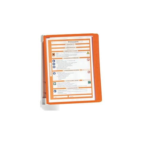 leggio da muro vario wall 5 - 5 pannelli arancione - Foto 1