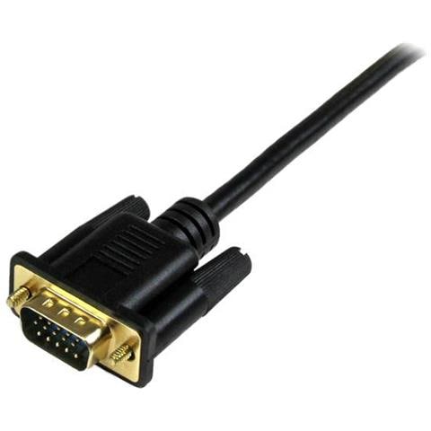 Cavo Convertitore attivo HDMI a VGA - Adattatore HDMI a VGA M / M - 1920x1200 / 1080p Nero da 91cm - Foto 5