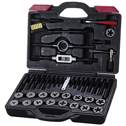 Maschi e Filiere In Serie 41 Pz Maurer in Valigetta Pvc - Foto 2