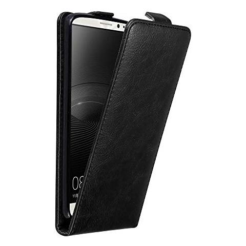 Custodia Compatibile Con Huawei Mate 8 In Nero Di Notte - Coperchio Protettivo In Design Flip Con Chiusura Magnetica - Foto 1