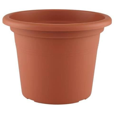 Vaso Per Fiori Venezia Cilindro - 50 Cm - Terracotta - Foto 1