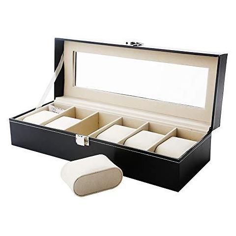 6 Guarda Visualizzazione Storage Box Gioielli Titolare Case Collection Organizer - Foto 1