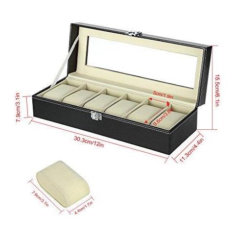 6 Guarda Visualizzazione Storage Box Gioielli Titolare Case Collection Organizer - Foto 2