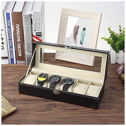 6 Guarda Visualizzazione Storage Box Gioielli Titolare Case Collection Organizer - Foto 4