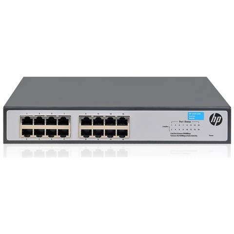 Switch con 16 Porte Gigabit Ethernet 1U Colore Grigio - Foto 2