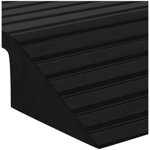 Rampe per Soglia a Ponte 3pz 49x40x8 cm Gomma - Foto 2