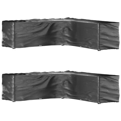 Coperture Mobili Da Giardino A L 2pz 20 Occhielli 300x300x90cm - Foto 1