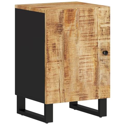 Mobile Da Bagno 38x33x58 Cm In Legno Massello Di Mango - Foto 1
