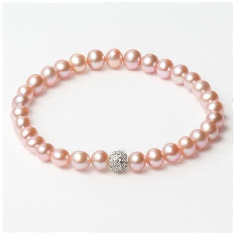 Bracciale Donna Jla-br-sb-1-pu Argentato Rosa Argento Puro 16 Mm - Foto 1