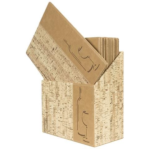 MC-BOX-DRWC-CORK A4 Elastan, Plastica Poliuretanica PU Legno 10 pz - Foto 1