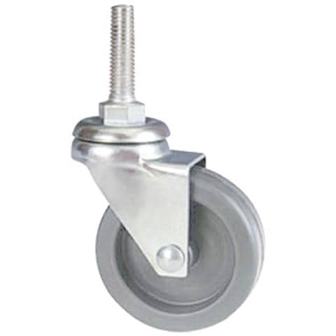 Ruota Per Mobili Art. 220/b Ø 60 - Perno Mm 12 X 25 - Grigia - Foto 1