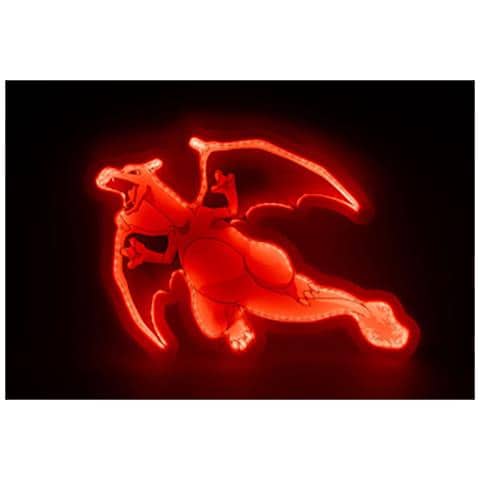 Lampada A Neon Da Muro Charizard Pokémon 40 Cm, Multicolore - Foto 2