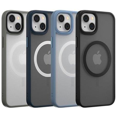 Cover Magnetica Pino Apple Magsafe iPhone 14 Pro Max Blu - Foto 1