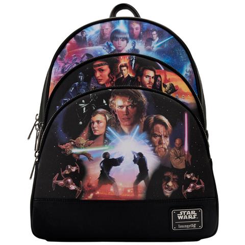 Zaino Loungefly Star Wars Prequel Trilogy 34 Cm - Foto 1