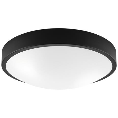 Lampada A Soffitto Jonas - Nero - Metallo - 8x36x36 Cm - Foto 1
