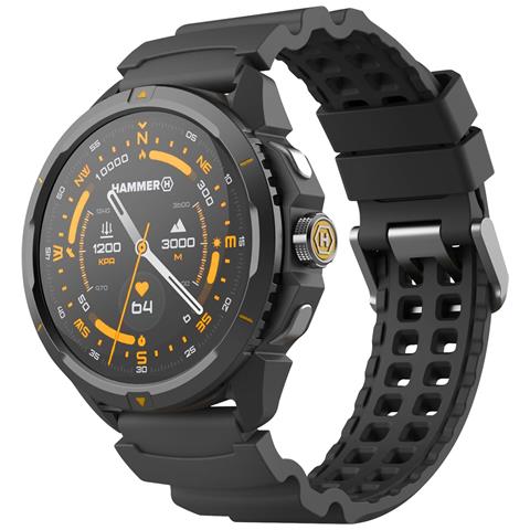 Smartwatch Sport Gps Impermeabile 5atm Autonomia 14 Giorni Watch 2, Nero - Foto 10