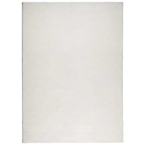 Lusso Casadino - Tappeto Iza A Pelo Corto Aspetto Scandinavo Crema 160x230 Cm - Foto 1