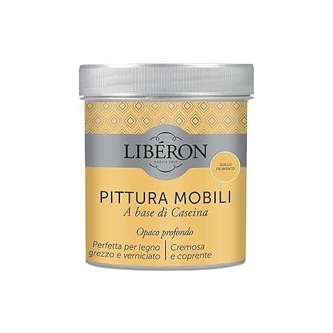 Pittura Mobili A Base Di Caseinaopaco Profondo Giallo Frumento 500ml - Foto 1