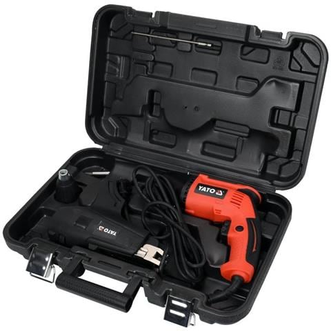 YT-82071 cacciavite elettrico e avvitatore a impulso 5500 Giri /min Nero, Rosso - Foto 2