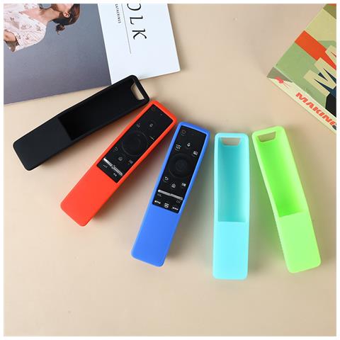 Custodia Protettiva In Silicone Compatibile Con Telecomando Curvo Samsung - Antishock, Antiscivolo, Resistente All'acqua Green - Foto 4