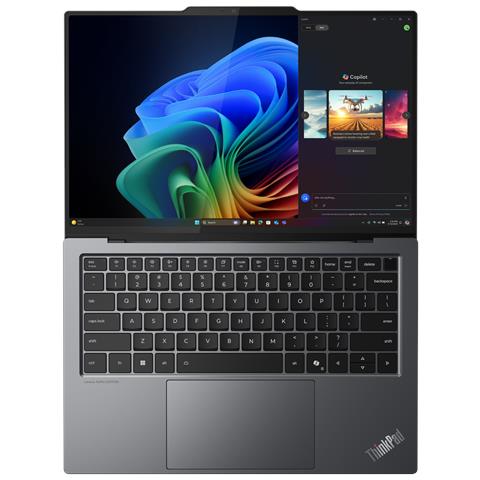 ThinkPad X9-14 Gen 1 Copilot+ PC Intel Core Ultra 7 258V Computer portatile 35,6 cm (14") WUXGA 32 GB LPDDR5x-SDRAM 1 TB SSD Wi-Fi 7 (802.11be) Windows 11 Pro Tedesco Grigio - Foto 2
