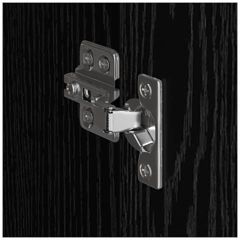 Armadio 2 pcs Rovere Nero 50 x 50 x 200 cm Legno multistrato - Foto 9