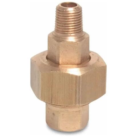 Raccordo Ottone Filettato 1 1/4   Raccordi Idraulici In Ottone - Foto 1