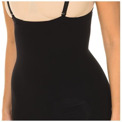 Lungo Invisible Plus Shorts Modellanti Con Spalline 410604 Donna - Foto 3