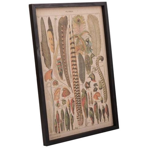 Quadro Legno E Stoffa 40x60x2,5h - Foto 1