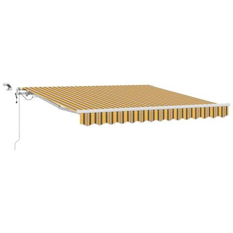 Tenda Retrattile Multicolore 350 x 250 cm Poliestere e Metallo - Foto 1