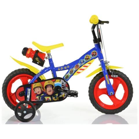 Bici Da Bambino Misura 12'' Art. 612l-sip Bicicletta Fireman Da Bimbo Linea Sam Il Pompiere - Foto 1