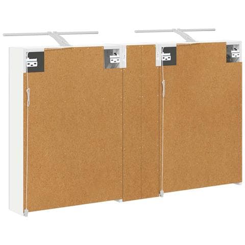 Set di Armadi da Bagno con lo scaffale 3 pcs 120 x 14,5 x 70 cm - Foto 9