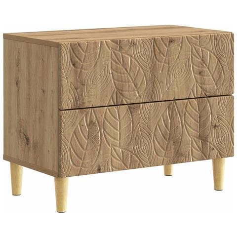 Comodino Rovere Artigianale 62 x 34,5 x 48 cm - Foto 1