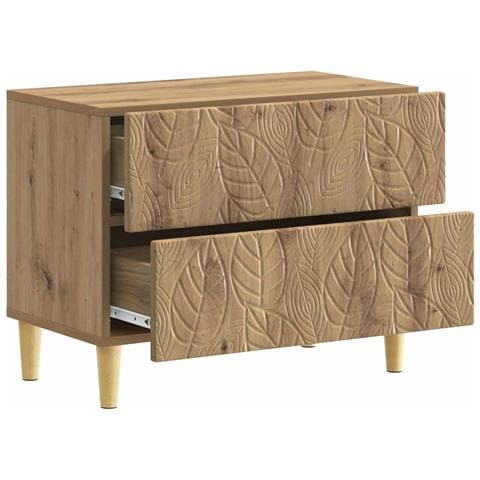 Comodino Rovere Artigianale 62 x 34,5 x 48 cm - Foto 2