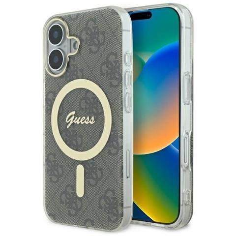 Custodia Iphone 16 Plus Guess Iml 4g Marrone - Una Scelta Affidabile - Foto 1
