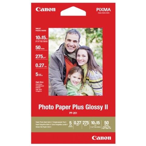 Carta Fotografica Lucida Plus II 50 Fogli A6 10 x 15 PP-201 - Foto 2