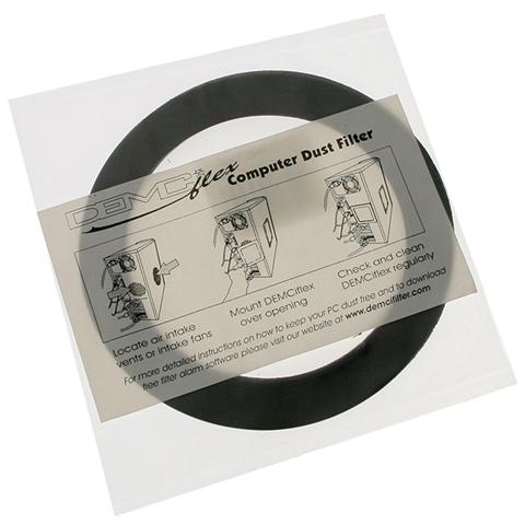 Round Dust Filter 80mm - black / white - Foto 3