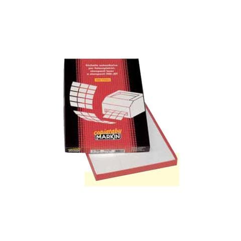 etichetta adesiva c / 546 bianca 100fg a4 105x40mm (14et / fg) - Foto 1
