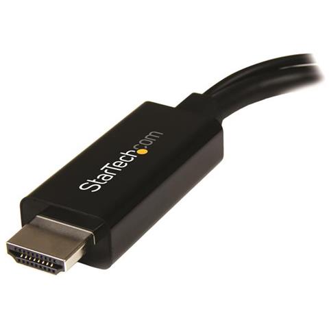 Adattatore / Convertitore HDMI a DP alimentato via USB - Ultra HD 4K - Foto 2