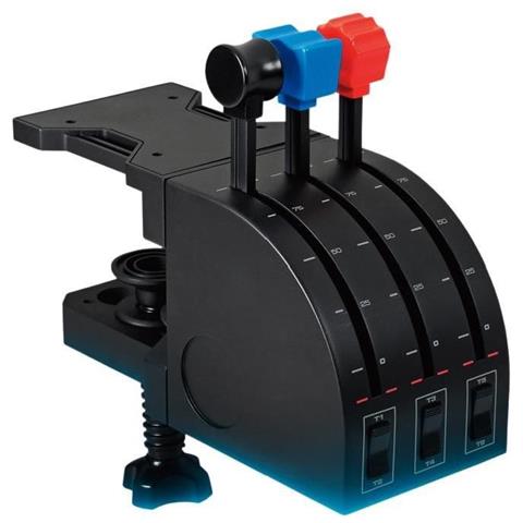 Flight Throttle Quadrant - Acceleratore - cablato - per PC - Foto 1