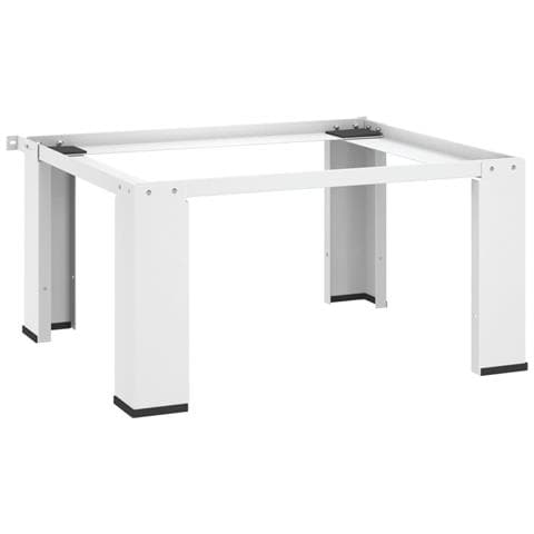 Supporto Alzatina Per Lavatrice Bianco - Foto 1