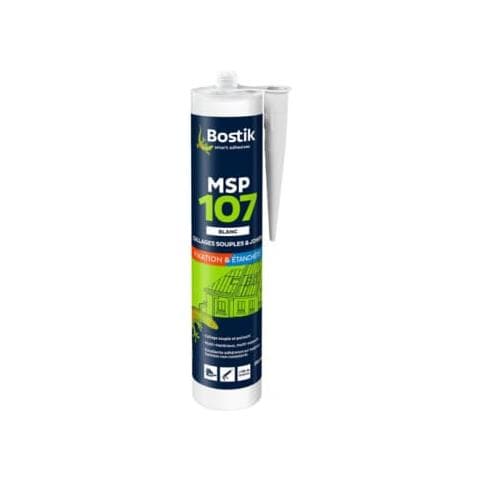 Msp Sigillante 107 Bonding Polimero Bianco E Sigillatura, Supporti Umidi - Foto 2