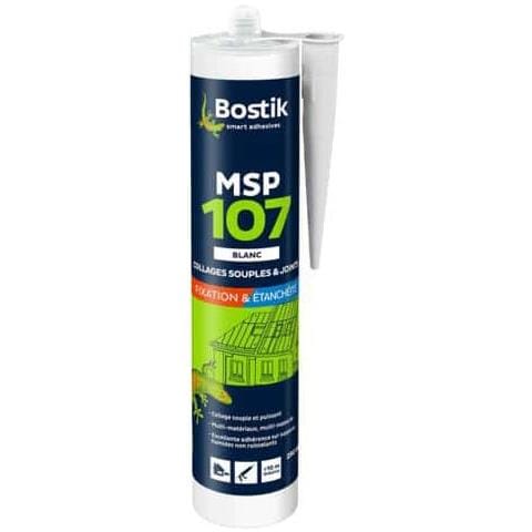 Msp Sigillante 107 Bonding Polimero Bianco E Sigillatura, Supporti Umidi - Foto 4