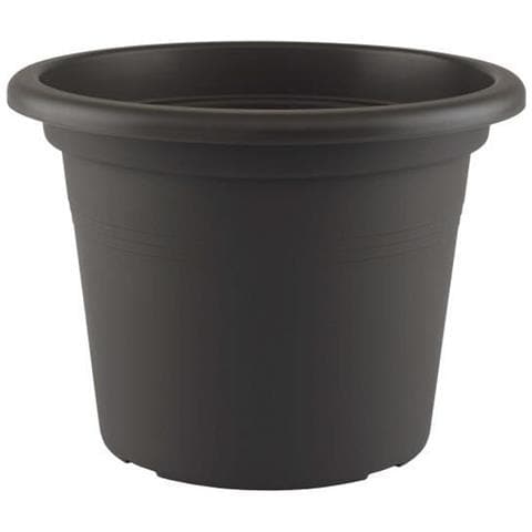 Vaso Per Fiori Venezia Cilindro - 50 Cm - Grigio Antracite - Foto 2