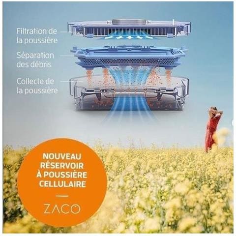 A9spro 501905 - Robot Aspirapolvere E Mop Connesso - Fino A 110 Minuti - 68 Db - Funzione Di Riepilogo Automatico - Foto 6