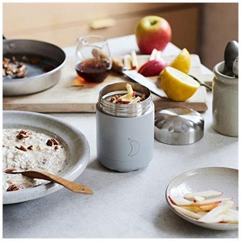 Di Chilly Cibo Pot - A Prova Di Perdite Premium In Acciaio Inox Riutilizzabile Contenitore Alimentare - A Doppia Parete Isolante Per Hot Or Cold Lunch Bagagli - Blush Pink - 300ml - Foto 4