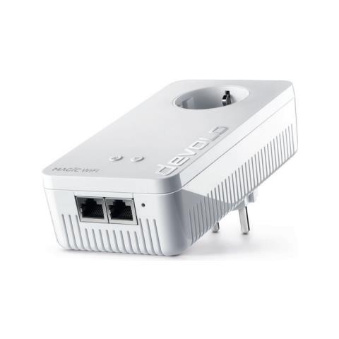 Devolo Magic 2 2400 Mbit /s Collegamento Ethernet LAN Wi-Fi Bianco 2 Pezzi - Foto 1